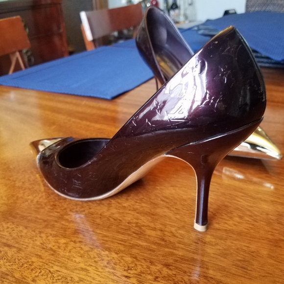 SOLD@! Louis Vuitton Amarante Monogram Vernis A - Picture 2 of 12